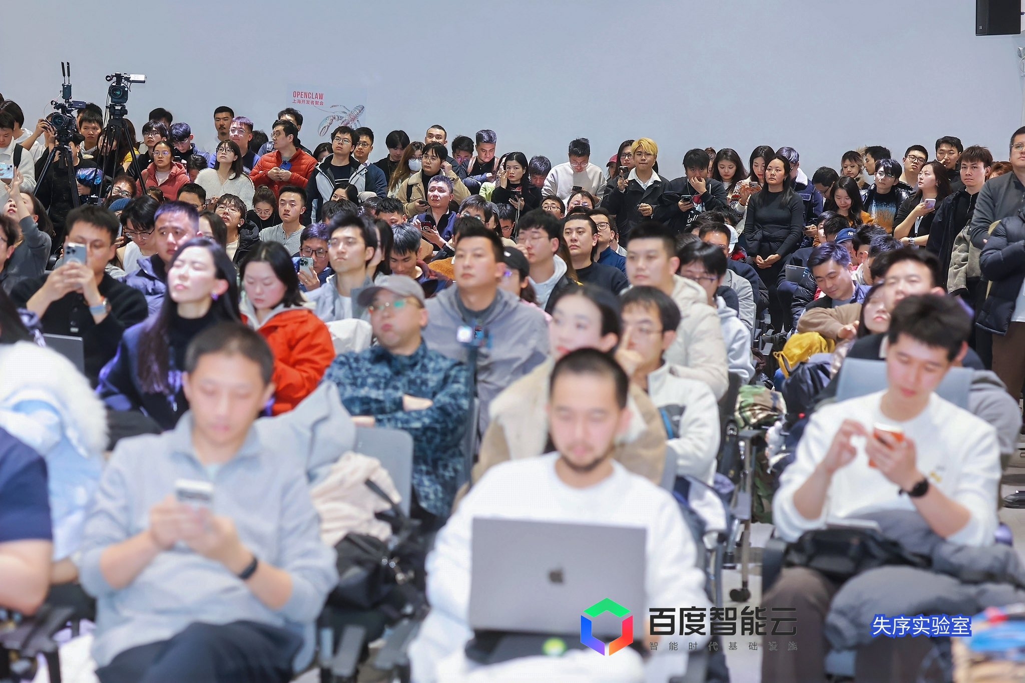 Developer conference audience